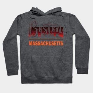 Boston Massachusetts Hoodie